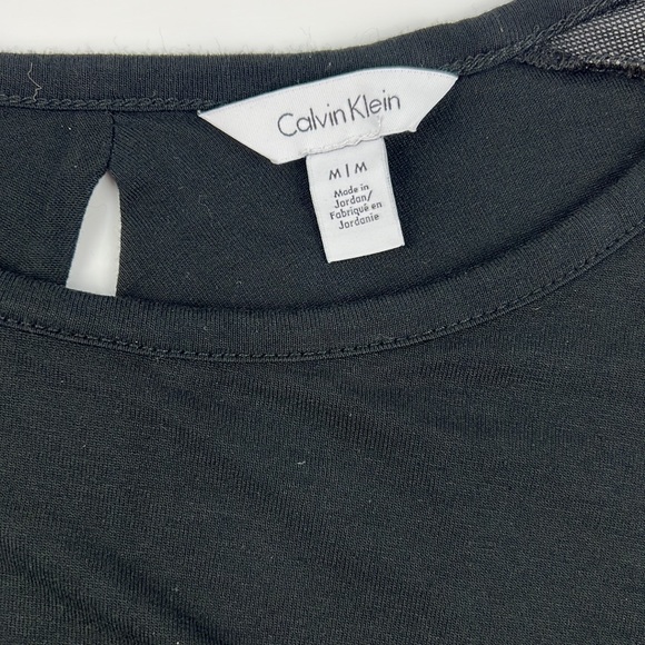Calvin Klein Scoop Neckline Long Sleeve Blouse  Sz:M - Picture 8 of 14